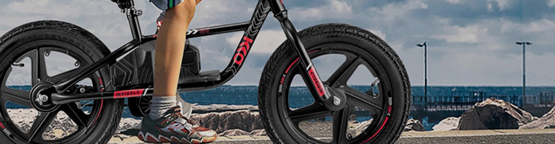 Vélo d'équilibre électrique